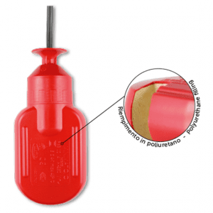 interruttore galleggiante mini matic rosso